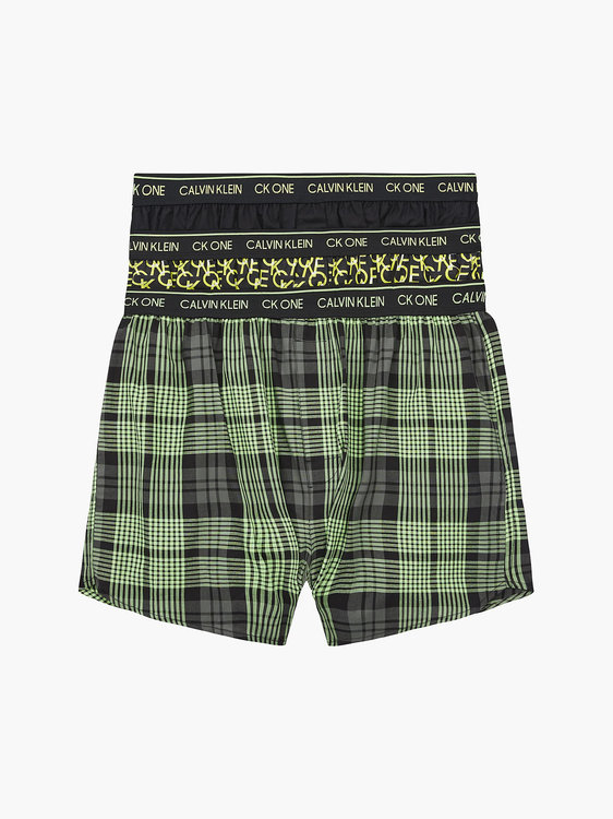 CK One woven trenky 3ks Černá, Žlutá barva Muži