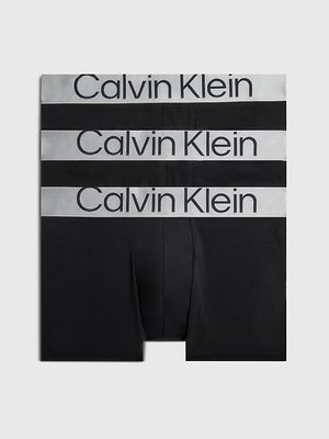 Calvin Klein Underwear – CKR Steel Cotton boxery 3ks, Černá barva