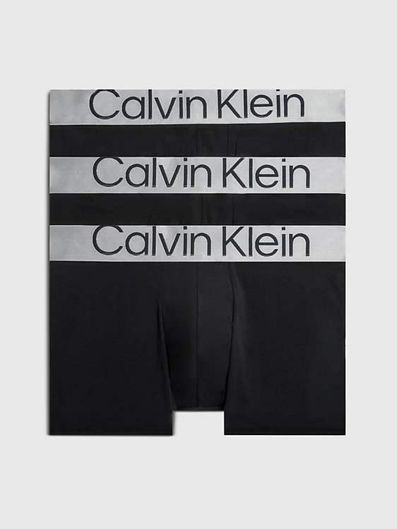 Calvin Klein Underwear – CKR Steel Cotton boxery 3ks, Černá barva