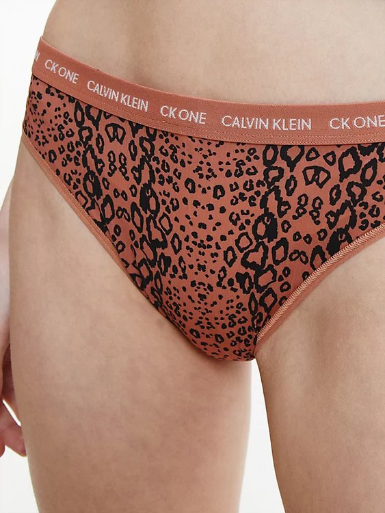 Luxusní CK One Micro Singles brazilky, Hnědá barva, S