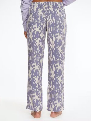 Módní Wovens kalhoty, Fialová barva, 2022