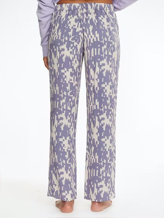 Módní Wovens kalhoty, Fialová barva, 2022