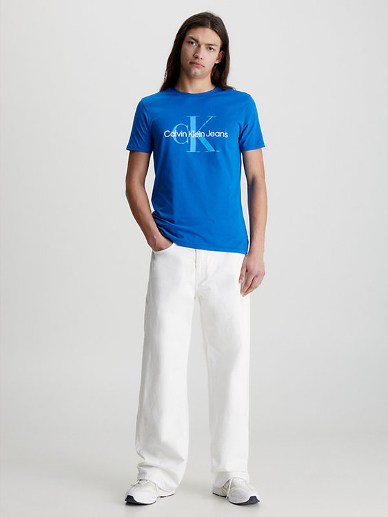 Módní Seasonal triko, Modrá barva, 2023