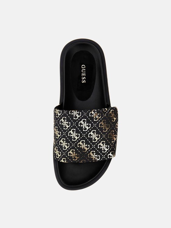 Luxusní Fabetzy pantofle, Černá barva, 38, 39