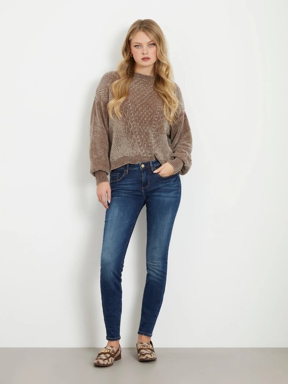 Annette jeans – GUESS, Modrá barva Ženy