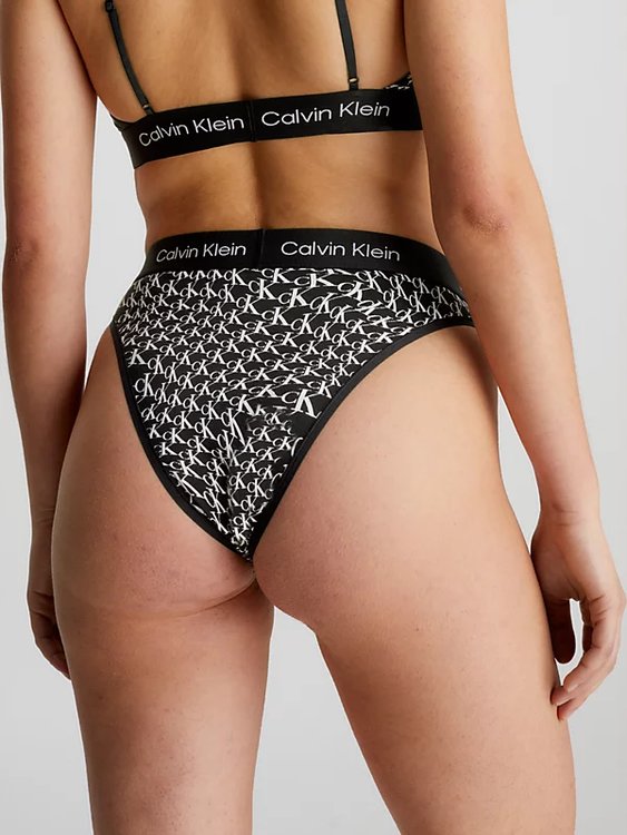 Módní 1996 Cotton brazilky, Černá barva, 2023