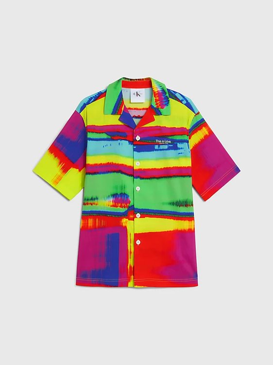 AOP košile – Calvin Klein Jeans, Multi barva Unisex, Unisex, Ženy, Muži 1