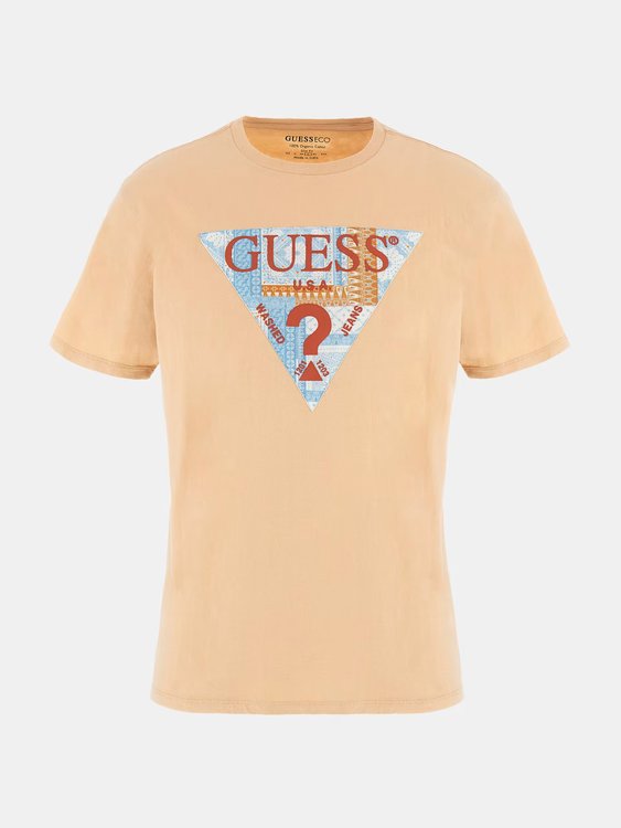 Mosaic triko Oranžová barva Muži