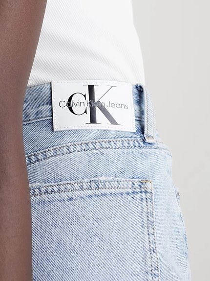 Módní Authentic Slim jeans, Modrá barva, 2024