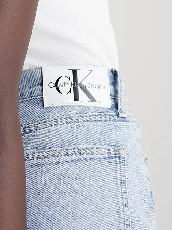 Módní Authentic Slim jeans, Modrá barva, 2024