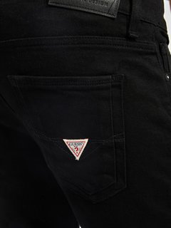 Luxusní Miami jeans, Černá barva, 33/34, 36/34