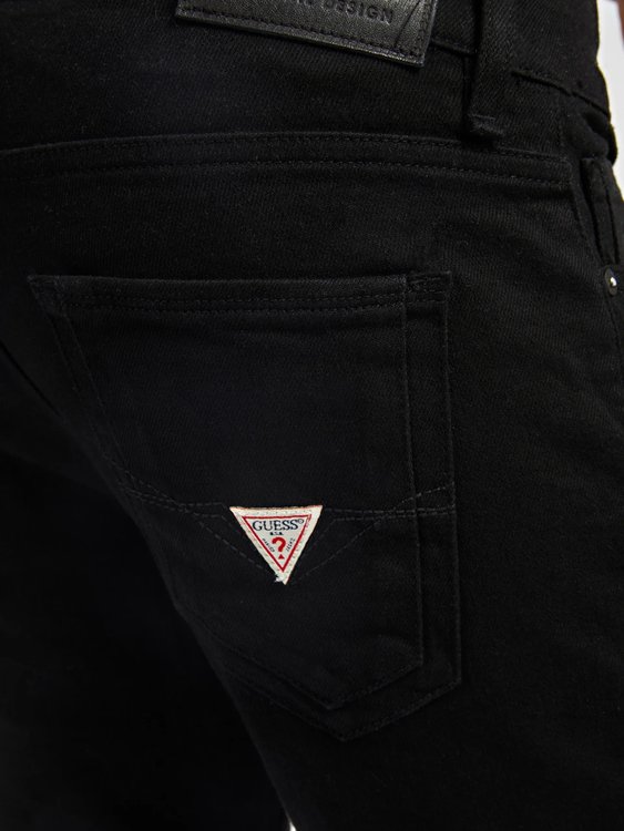 Luxusní Miami jeans, Černá barva, 33/34, 36/34