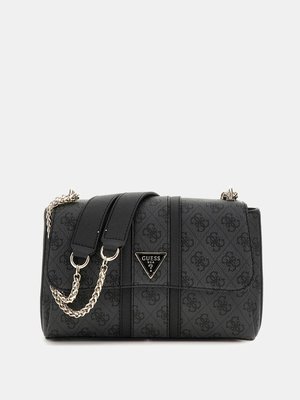 GUESS – Noreen Convertible crossbody, Černá barva