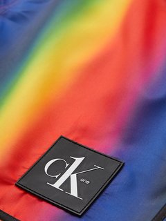 KM0KM00749-0JG plavky MEDIUM RUNNER-PRINT – Calvin Klein Swimwear Muži