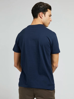 Módní Logo triko, Navy barva, 2021