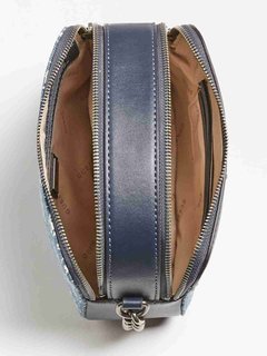 Módní Noelle denim crossbody, Modrá barva, 2022 1