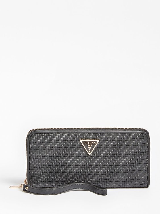 Módní Downtown peněženka, Černá barva, 2022