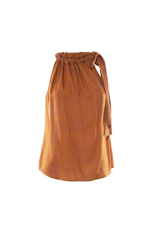 Luxusní Fennec halenka, Bronzová barva, 38(XS), 40(S), 42(M)