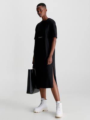 Calvin Klein Jeans – Institutional šaty, Černá barva