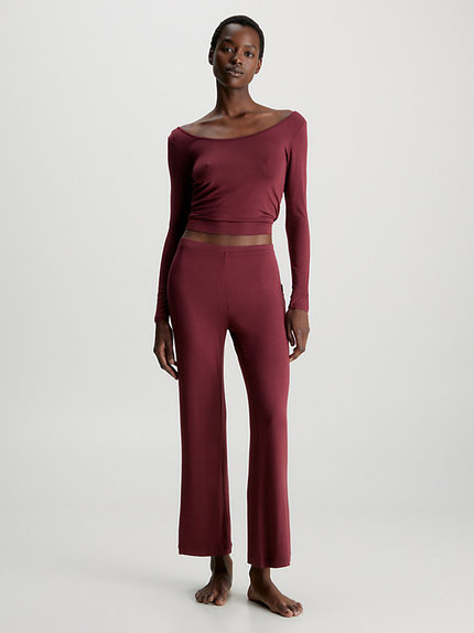 Módní Ultra Light Lounge triko, Červená barva, 2023