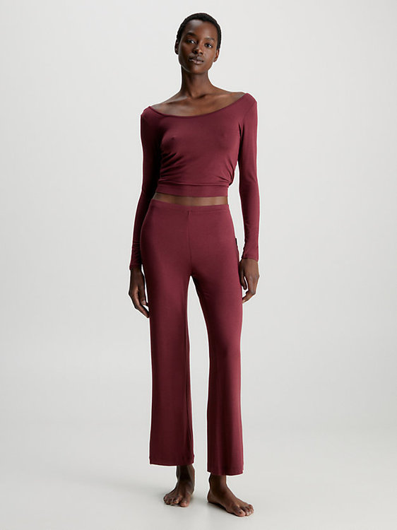 Módní Ultra Light Lounge triko, Červená barva, 2023