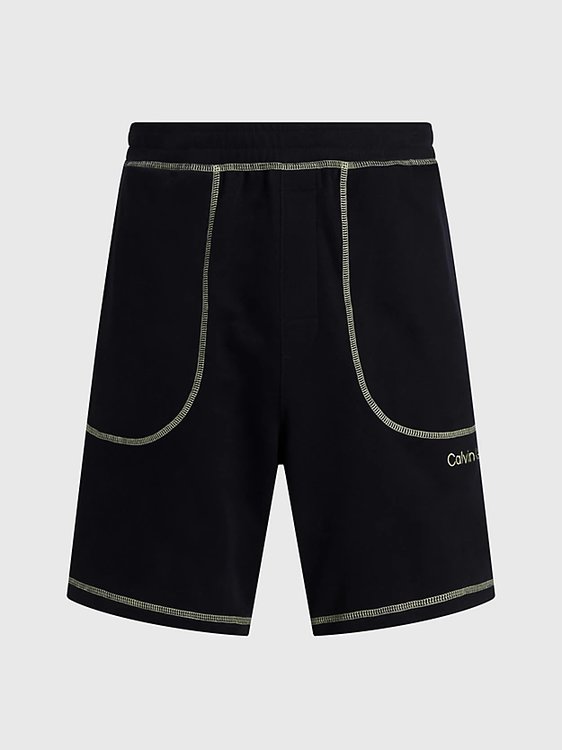 Future pyžamové šortky Černá barva Muži