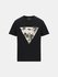 Embossed Foil triko Černá barva Muži