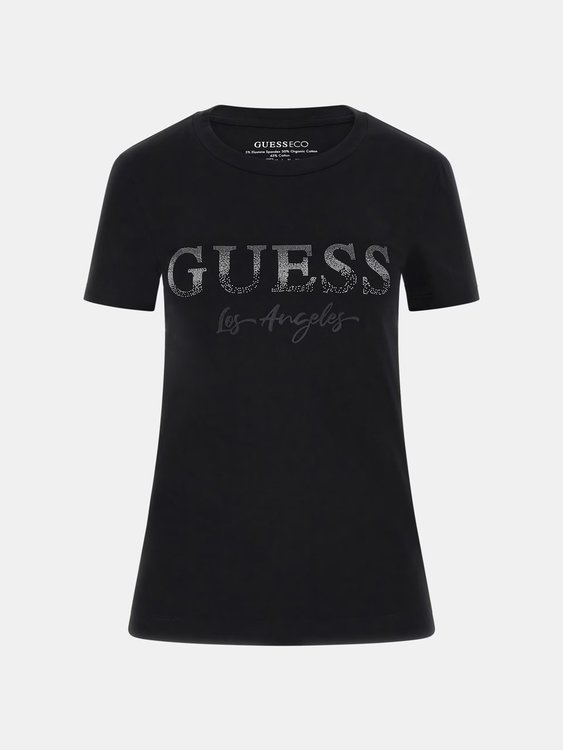 Luxusní Logo Micro Studs triko, Černá barva, XS, S, M