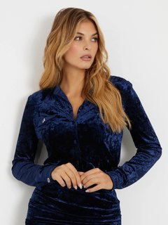 Luxusní Shirt Domenic top, Modrá barva, XS, S, M, L