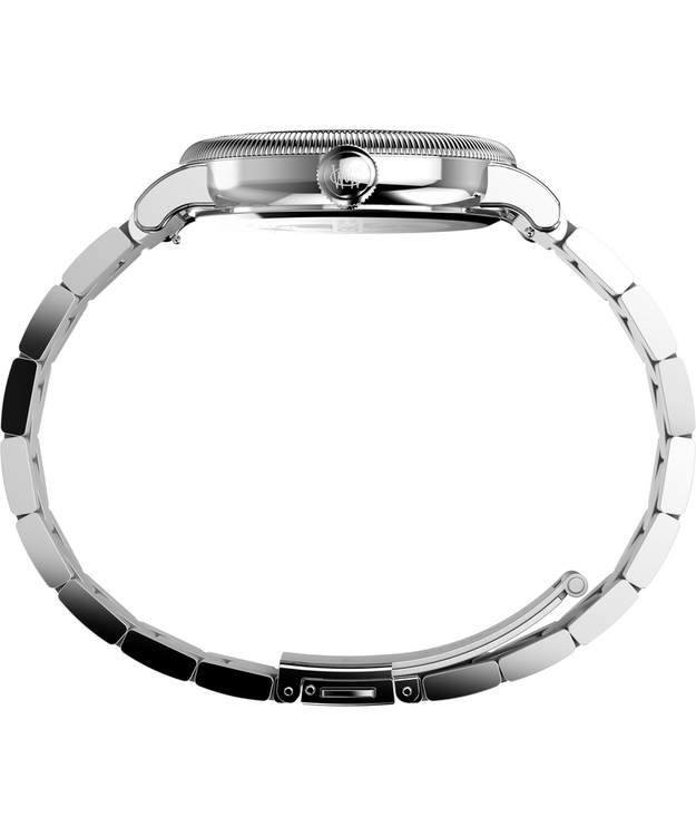 Módní Waterbury hodinky, Stříbrná barva, 2024