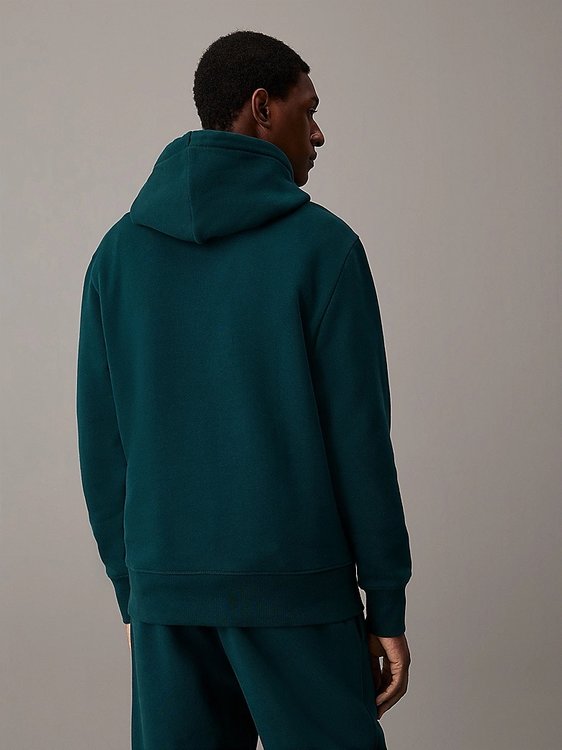 Heavy Terry mikina – Calvin Klein Jeans, Zelená barva Muži