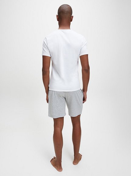 Módní Modern Cotton triko 2ks, Bílá barva, BASIC                                   