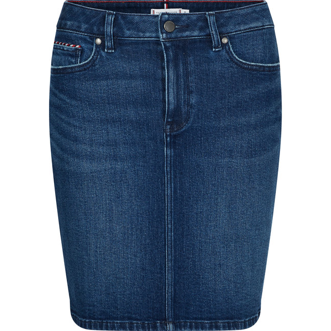 Luxusní TH Džínová sukně, Modrá barva, 32, 34