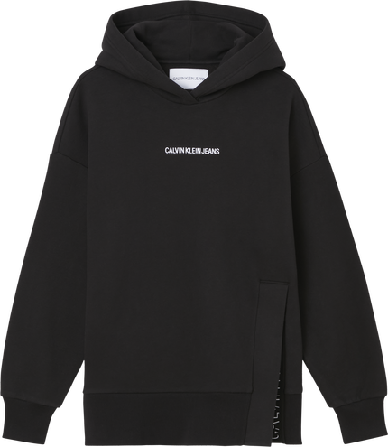 Calvin Klein Jeans, Černá barva Oversize organic mikina