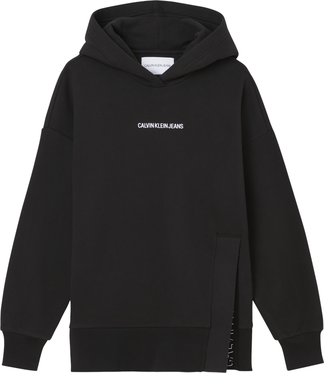Calvin Klein Jeans, Černá barva Oversize organic mikina