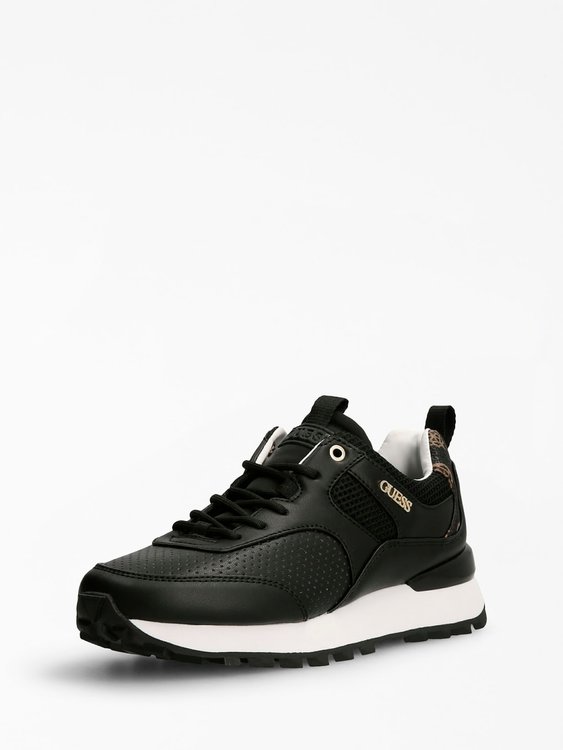 Módní Selvie tenisky, Černá barva, 2022