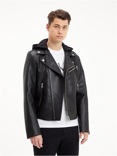 Luxusní Biker bunda, Černá barva, S, M, L, XL 1