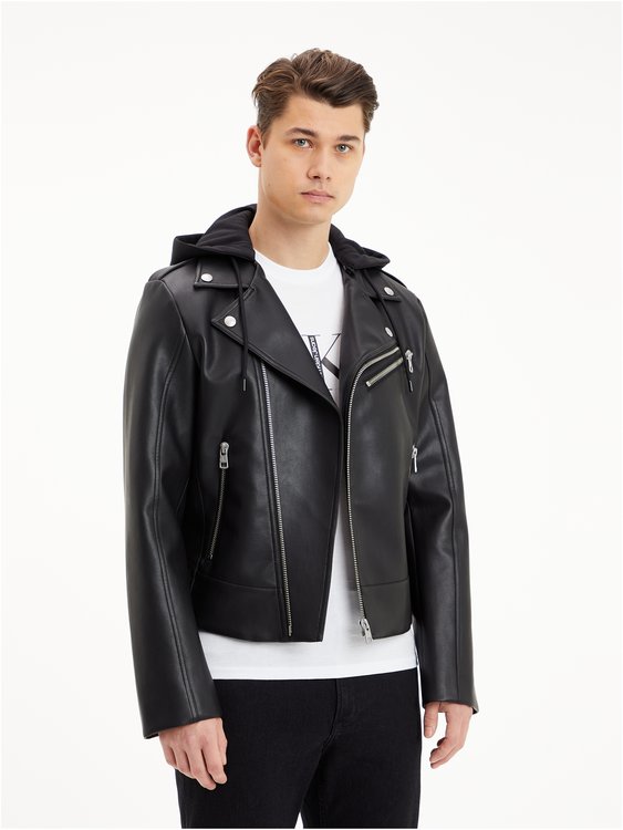 Luxusní Biker bunda, Černá barva, S, M, L, XL 1