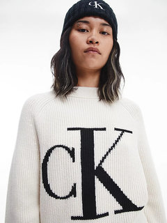 Blown up svetr Krémová barva Ženy