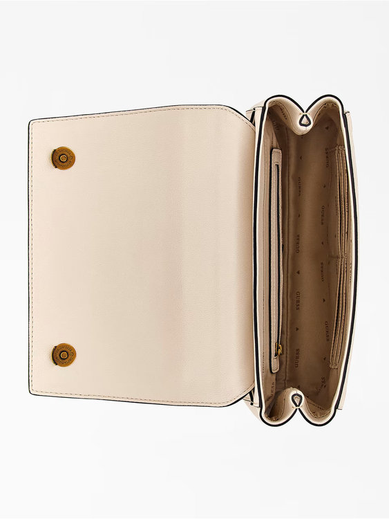 Módní Katey crossbody, Bílá, Hnědá barva, 2023