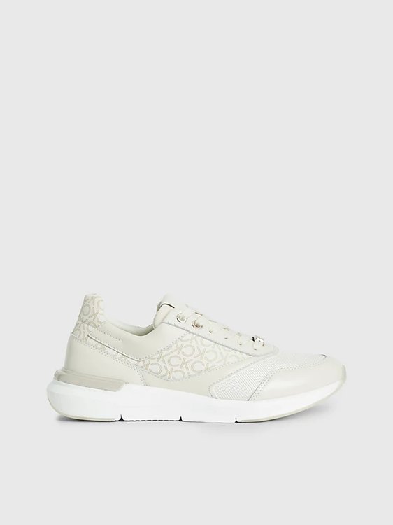 Flexi Runner tenisky – Calvin Klein Jeans, Bílá, Krémová barva Ženy