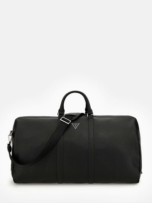 GUESS – Certosa Saffiano cestovní taška, Černá barva