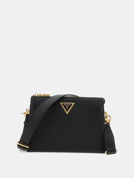 GUESS – Lossie crossbody, Černá barva