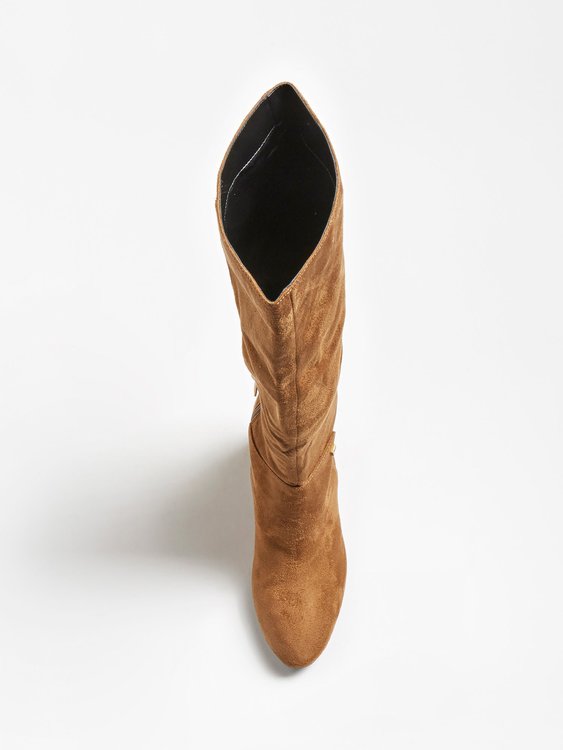 Luxusní Laboni Suede kozačky, Béžová barva, 36, 37, 38, 39, 40