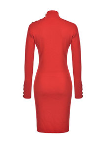 Cuba šaty – Pinko, Červená barva Ženy