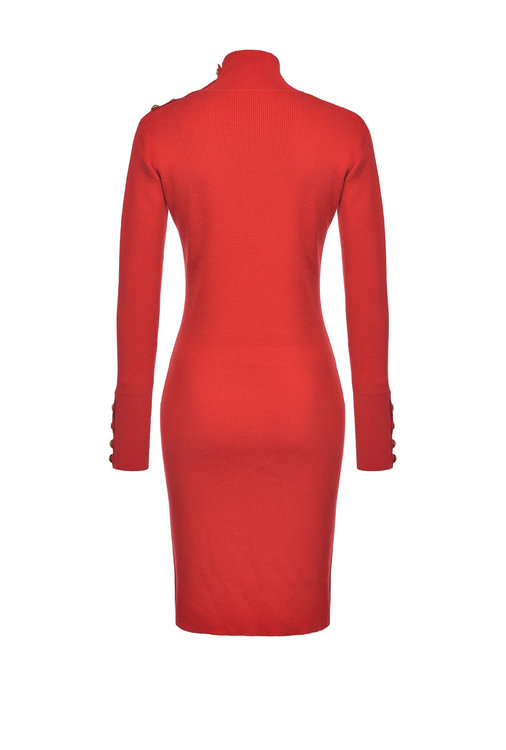 Cuba šaty – Pinko, Červená barva Ženy