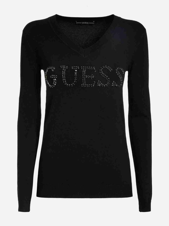 Módní Odette svetr, Černá barva, 2022 1