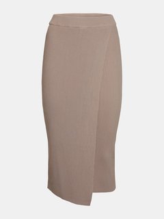 Guess – Yvetta sukně, Krémová barva