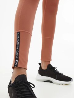 Luxusní Gym legíny, Hnědá, Oranžová barva, XS, S, M