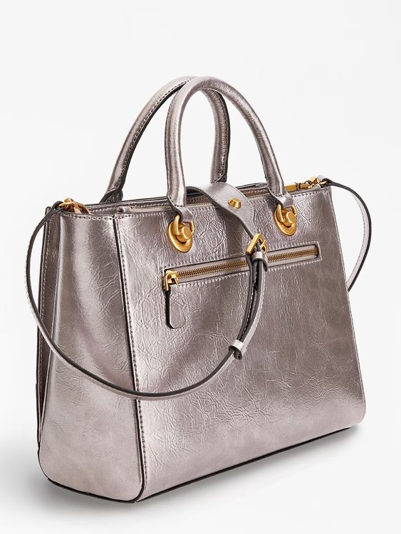 Amantea kabelka – GUESS, Stříbrná barva Ženy